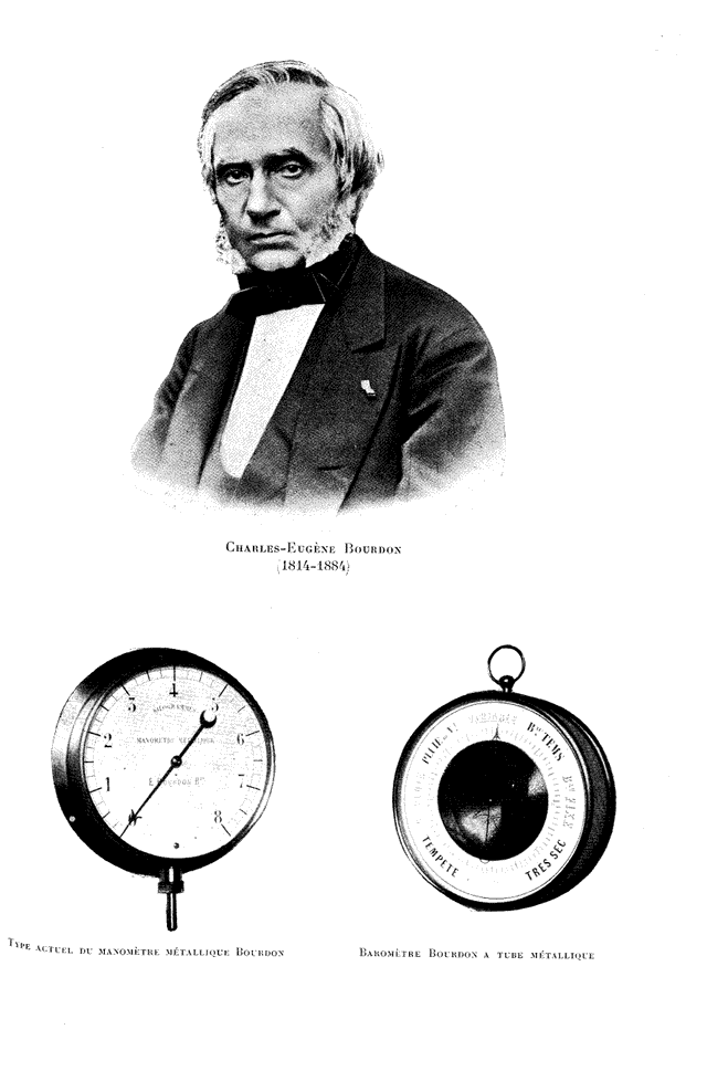 Bourdon barometer
