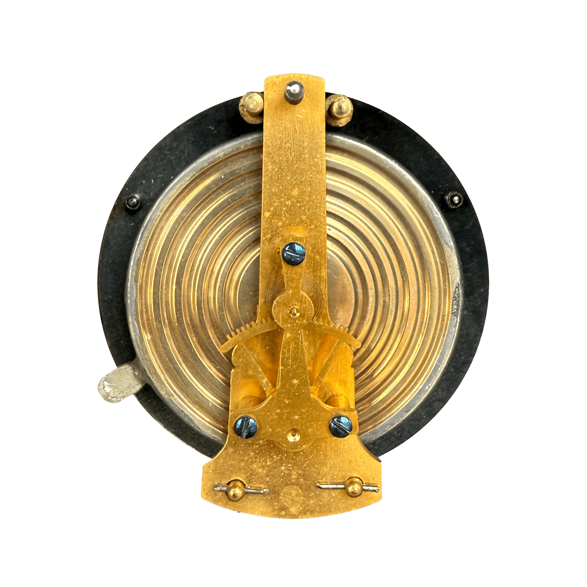 Rack and pinion desk barometer